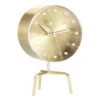 Vitra Tripod Clock, Laiton -Ménagers Décoration Soldes Boutique 1001Vitra 19 TH