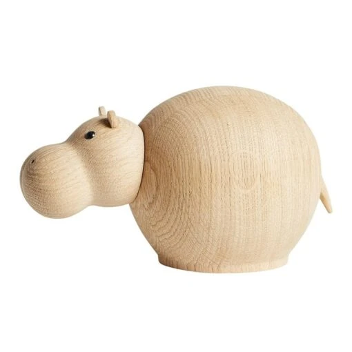 Woud Figurine Moyenne Hibo Hippopotamus -Ménagers Décoration Soldes Boutique 101Woud 20TH