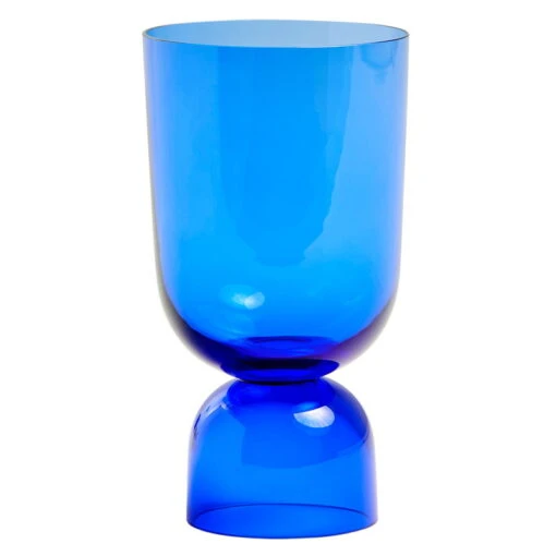 HAY Vase Bottoms Up, Modèle S, Bleu électrique -Ménagers Décoration Soldes Boutique 1HAY BottomsupS EK