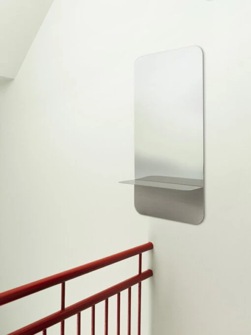 Normann Copenhagen Miroir Vertical Horizon, Acier Inoxydable -Ménagers Décoration Soldes Boutique 2022 Horizon Mirror Vertical Stainless Steel 01