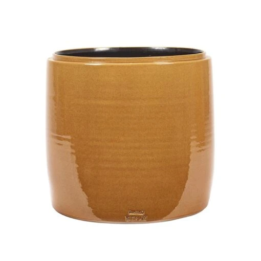 Serax Pot Glazed Shades, 34 x 34 cm, Miel -Ménagers Décoration Soldes Boutique