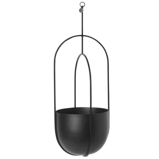 Ferm LIVING Pot De Fleurs Hanging Deco, Noir -Ménagers Décoration Soldes Boutique 2200FermLiving2018 TH