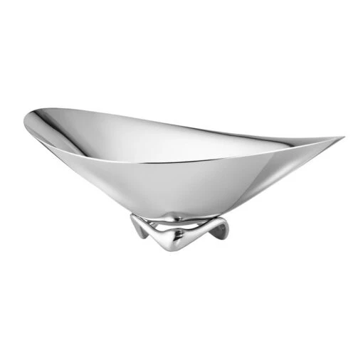 Georg Jensen Bol HK Wave, Petit Modèle -Ménagers Décoration Soldes Boutique 233GeorgJensenJ iso TH