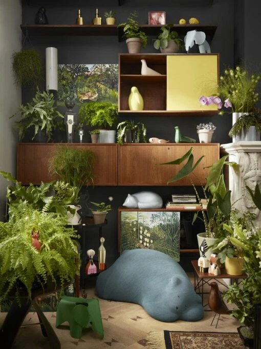 Vitra Poupée En Bois 20 -Ménagers Décoration Soldes Boutique 2399600 Resting Animals Bear Cat Bird Wooden Dools LOiseau Eames House Bird Walnut Eames Elephant small Occasional Table LTR Accessories Jungle