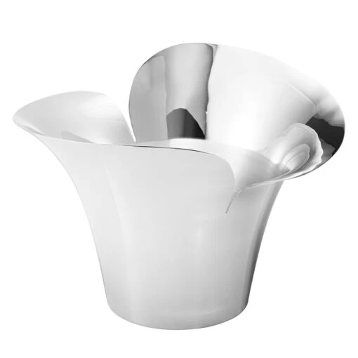 Georg Jensen Pot De Fleurs Bloom Botanica, Modèle M, Acier Inoxydable -Ménagers Décoration Soldes Boutique 307GeorgJensen AK