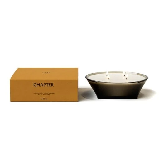 MENU Bougie Parfumée Olfacte, 428 g, Chapter -Ménagers Décoration Soldes Boutique 3202009 Olfacte Scented Candle Chapter Statement Candle