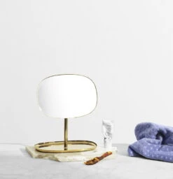 Normann Copenhagen Miroir Flip, Laiton -Ménagers Décoration Soldes Boutique 371999 Normann Copenhagen Flip Mirror Brass 04