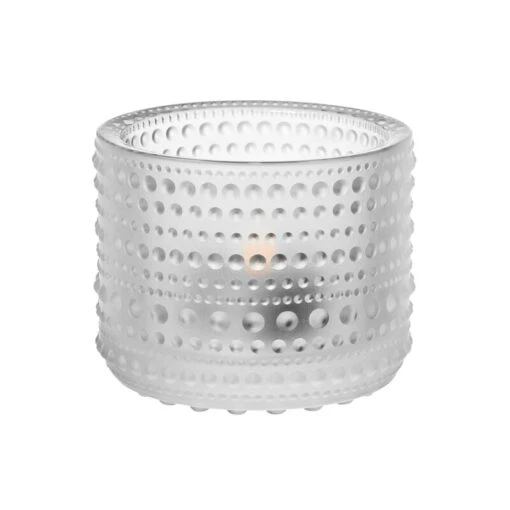 Iittala Photophore Kastehelmi 64 mm, Frosted -Ménagers Décoration Soldes Boutique 472ittala AK