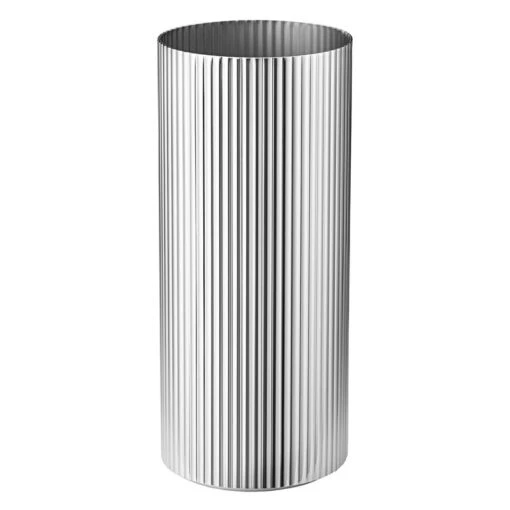 Georg Jensen Vase Bernadotte, Moyen Modèle -Ménagers Décoration Soldes Boutique 608GeorgJensen iso19 TH