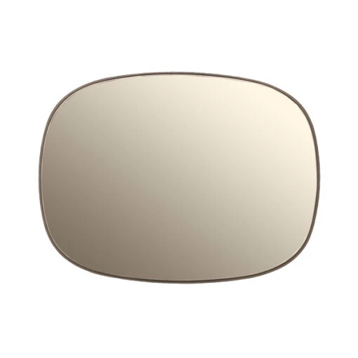 Muuto Miroir Framed, Petit Modèle, Taupe -Ménagers Décoration Soldes Boutique 651MuutoFV iso