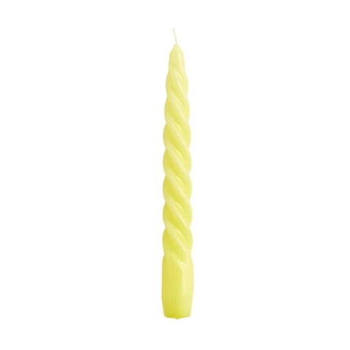 HAY Bougie Twist, Lemonade -Ménagers Décoration Soldes Boutique HA542251 2