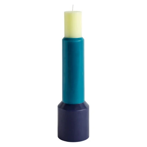 HAY Bougie Pillar, Modèle XL, Bleu Minuit -Ménagers Décoration Soldes Boutique HA542298