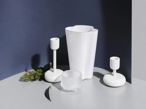 Iittala Vase Aalto 220 mm, Blanc -Ménagers Décoration Soldes Boutique Iittala 2017 christmas Aalto Nappula Ultima Thule 02