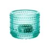 Iittala Photophore Kastehelmi, 64 mm, Vert D’eau -Ménagers Décoration Soldes Boutique Iittala Kastehelmivotive watergreen