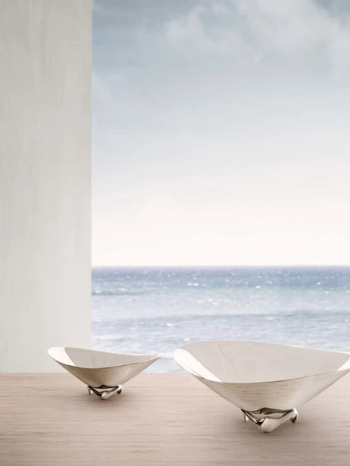 Georg Jensen Bol HK Wave, Petit Modèle -Ménagers Décoration Soldes Boutique SS18 KOPPEL STILL LIFE WAVE BOWLS CMYK