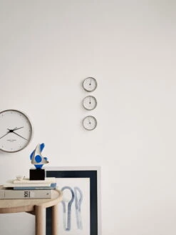 Georg Jensen Horloge Murale Henning Koppel, 22 cm, Acier Inoxydable -Ménagers Décoration Soldes Boutique SS18 STILL LIFE KOPPEL WALL CLOCKS