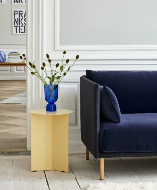 HAY Vase Bottoms Up, Modèle S, Bleu électrique -Ménagers Décoration Soldes Boutique Silhouette Sofa Duo 3 seater backrest Steelcut Trio 195 cushions Lola navy oiled oak legs Slit Table High light yellow Bottoms Up Vase S electric blue