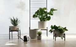 Elementa Jardinière Basse Avec Support Klorofyll, Gris -Ménagers Décoration Soldes Boutique klorofyllanderssenvollforelementa 1