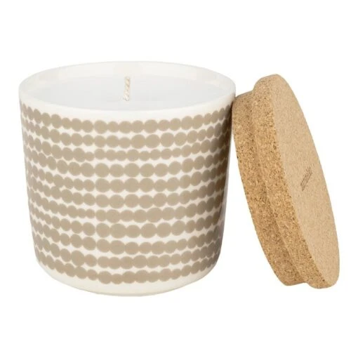 Marimekko Bougie Parfumée Oiva - Siirtolapuutarha, Lost Garden -Ménagers Décoration Soldes Boutique marimekko MA072043 180 MM 224 siirtolapuutar scented candle 072043 180 kb